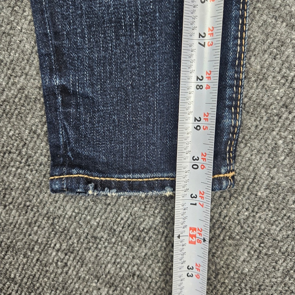 Silver Suki Skinny Jeans Womens 26 Mid Rise Denim Dark Wash Stretch Blue Casual - Picture 5 of 11